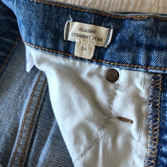 Madewell Classic Straight Jeans - Picture 2 of 4